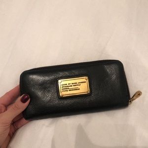Black leather Marc by Marc Jacobs wallet